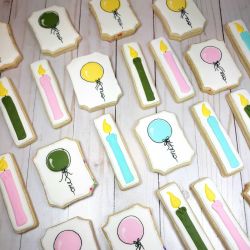 bday cookies me